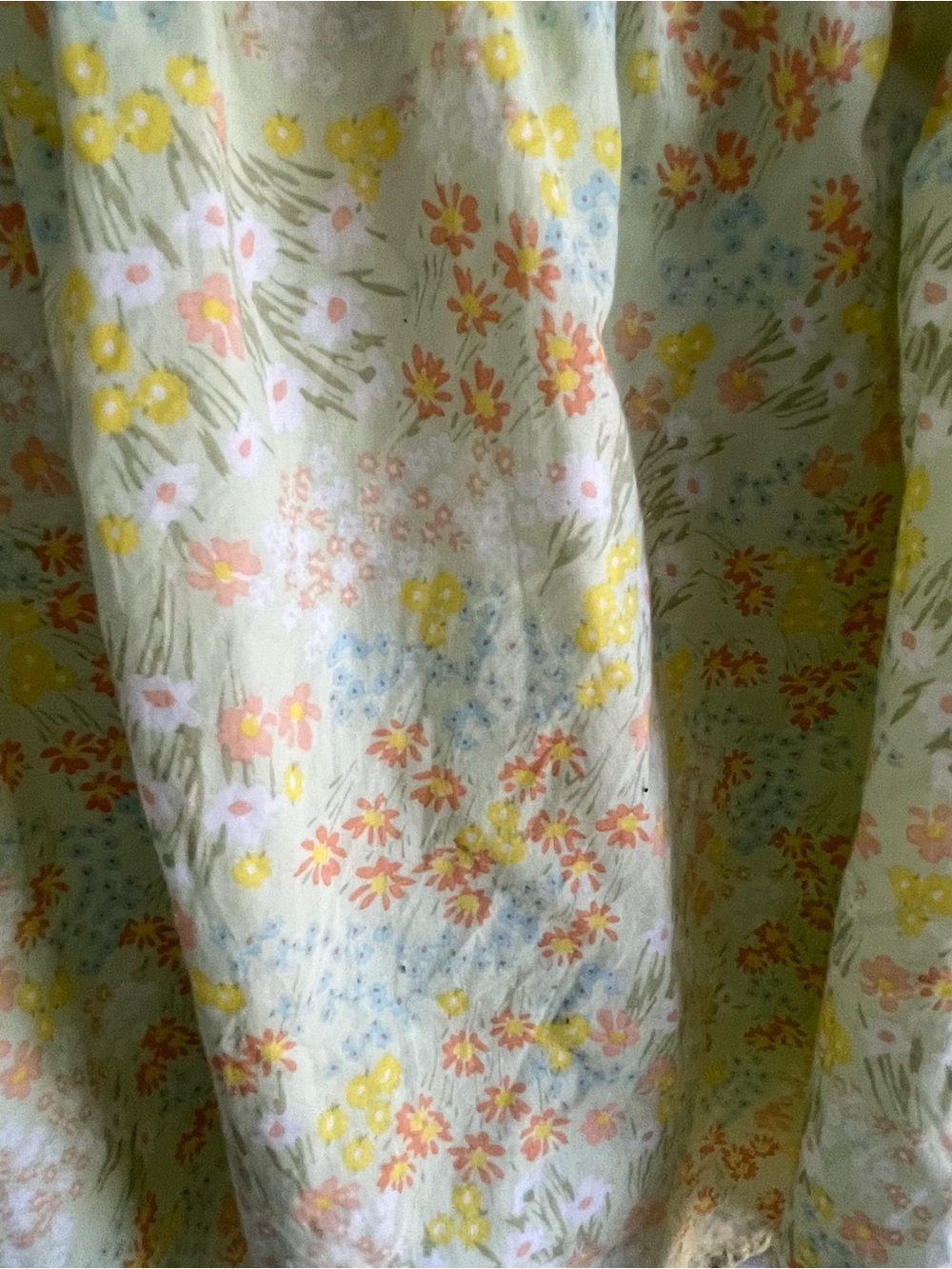 🌸Sabo Skirt Emaleigh Floral Cutout Puff Sleeve Mini Dress SZ XS🌸 - Picture 6 of 11